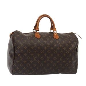 Louis Vuitton Monogram Speedy 35 Hand Bag